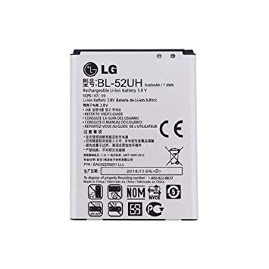 BATERIA LG BL-52UH, L65, L70, H440, H420, Y70 NOVO BLUK